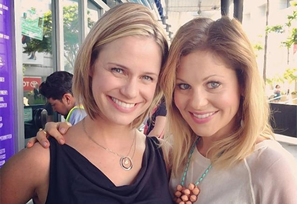 Candace Cameron and Andrea Barber